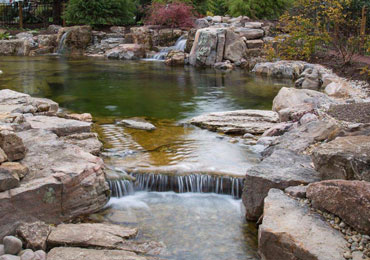 Pacific Landscape Aquatic Ecosystems, Irrigation Systems, Waterfalls and Natural Lakes, LED Outdoor Lighting, Vertical Gardens